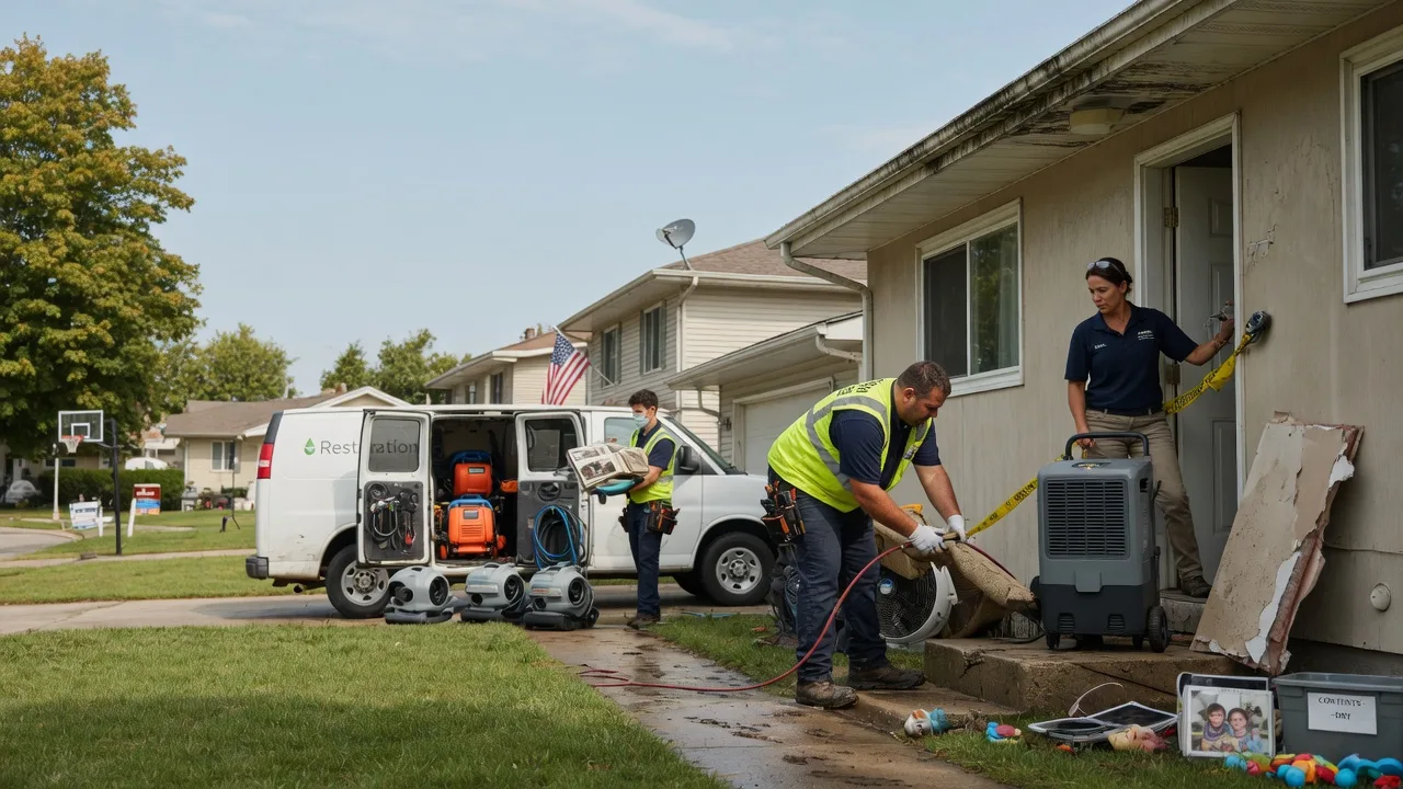 Water Damage Restoration in Hillman, MN near me
